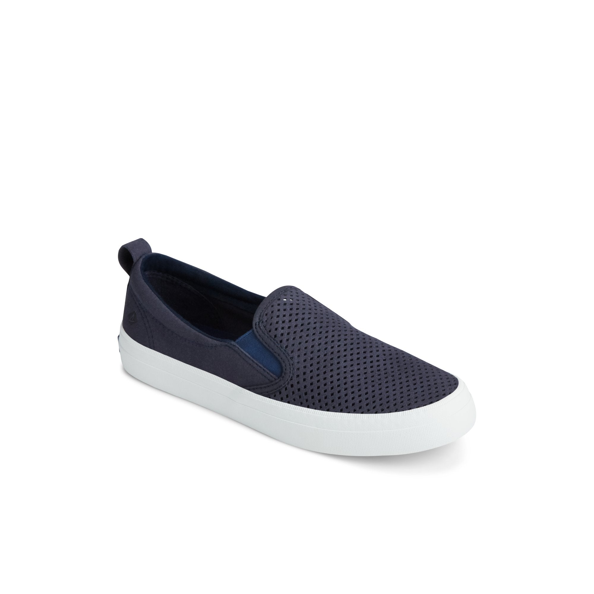 Crest Twin Gore Perforated Slip On Sneaker - Image 3