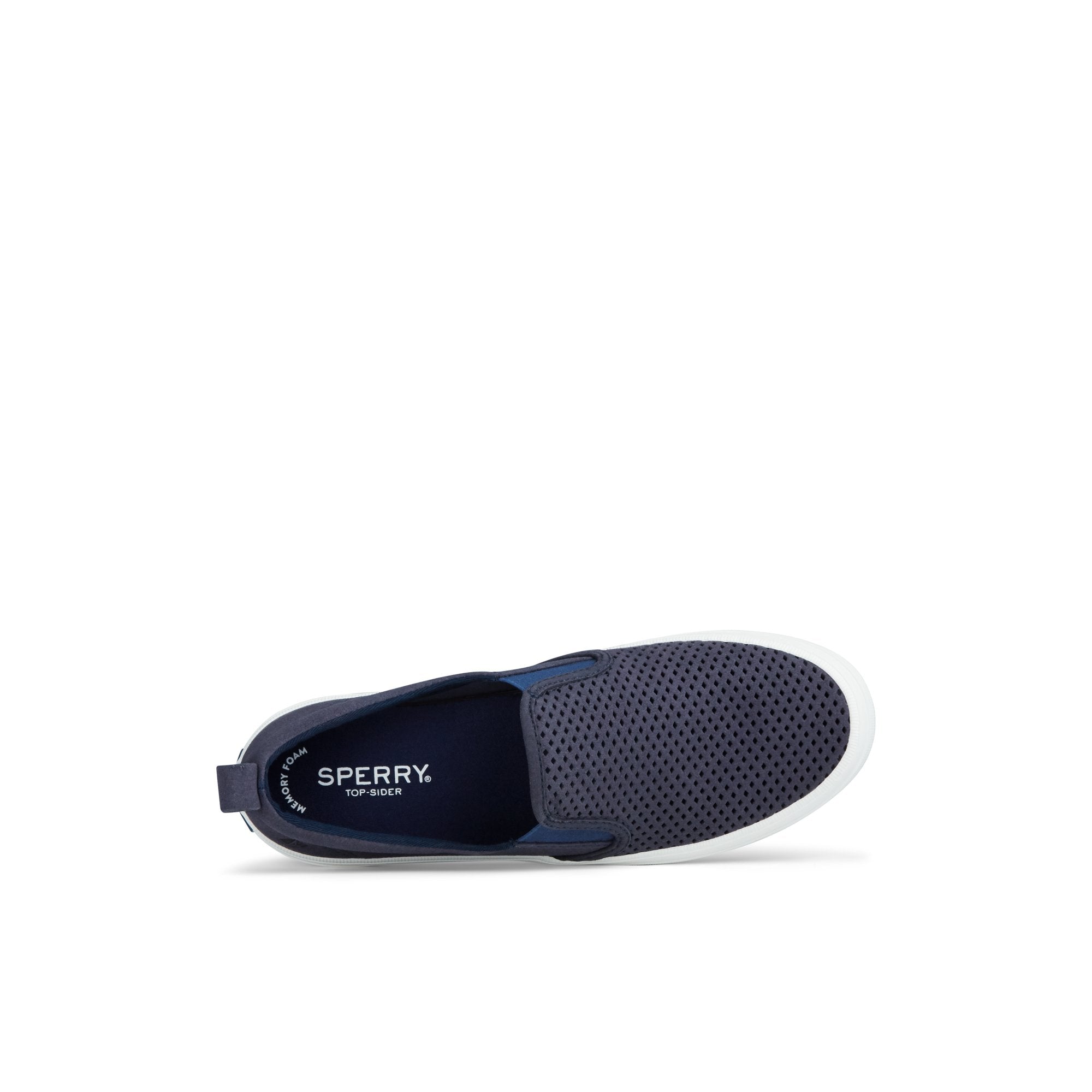Crest Twin Gore Perforated Slip On Sneaker - Image 5