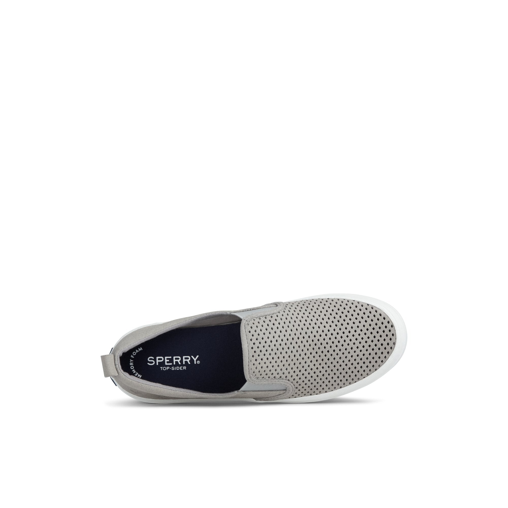 Crest Twin Gore Perforated Slip On Sneaker - Image 5