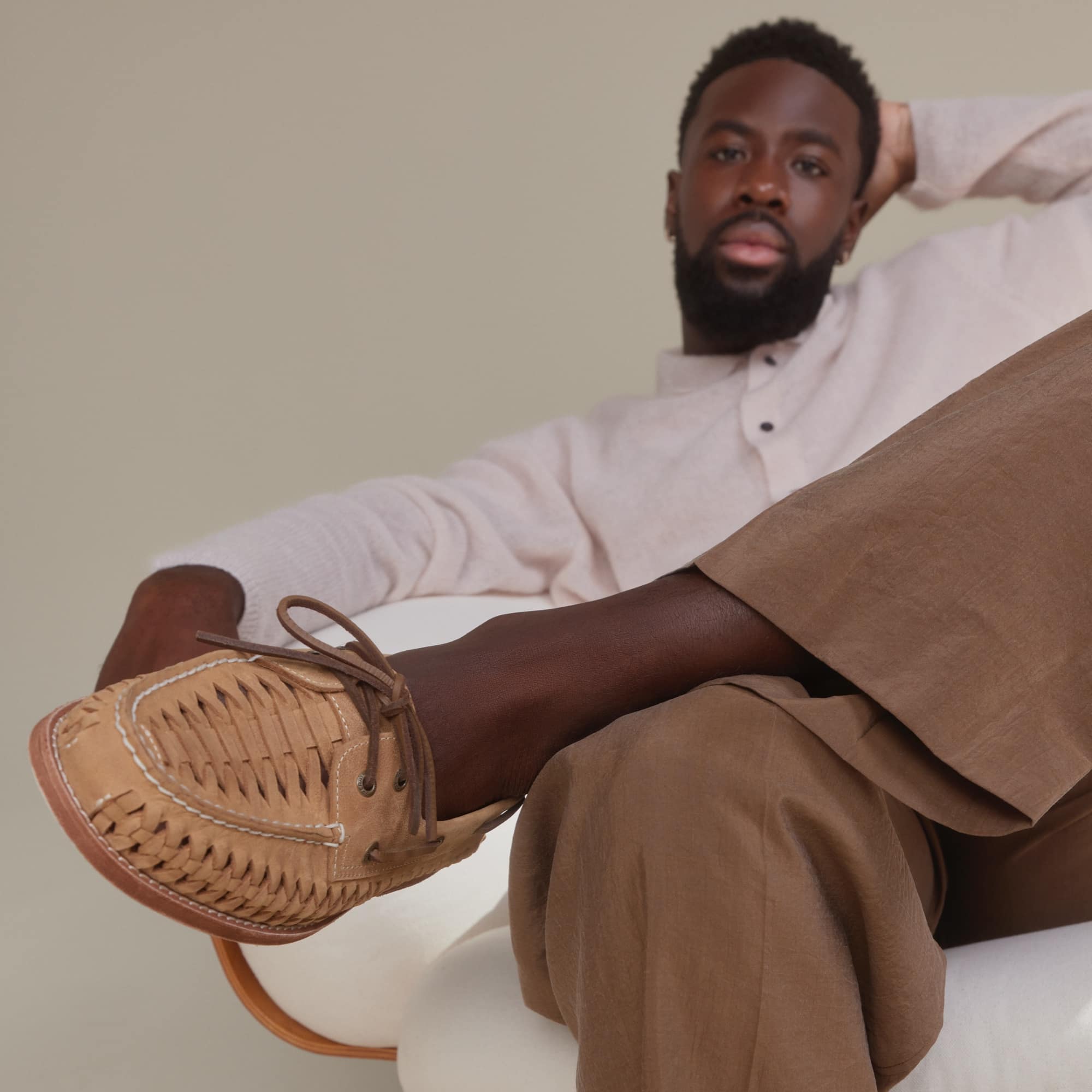 Gold Cup? Authentic Original? 2-Eye Woven Boat Shoe - Image 9